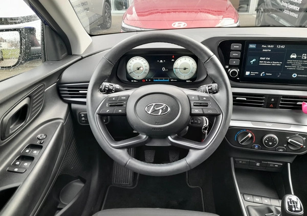 Hyundai i20 cena 74900 przebieg: 9700, rok produkcji 2023 z Drzewica małe 172